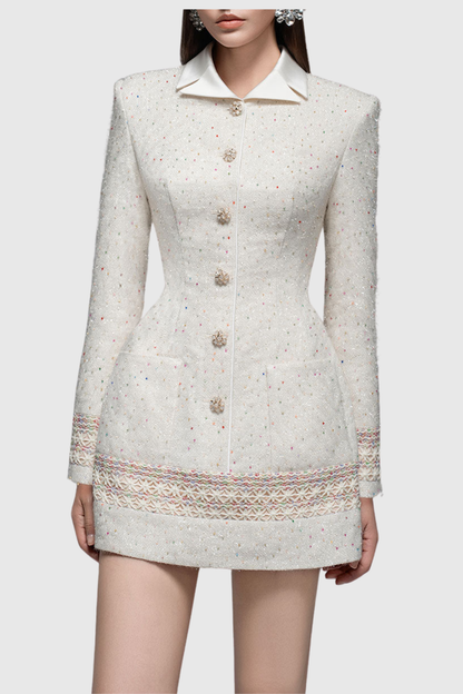 A Vintage Style Dress with Delicate Timeless Details