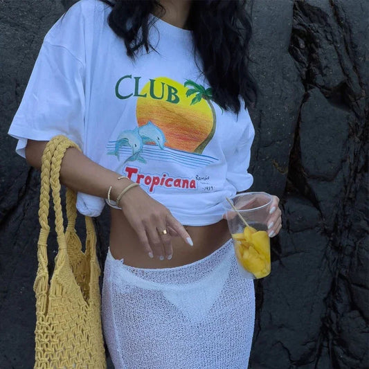Well Tailored T-Shirt with a Graceful Silhouette
