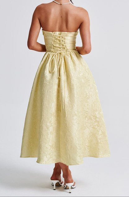 A Vintage Style Dress with Delicate Timeless Details