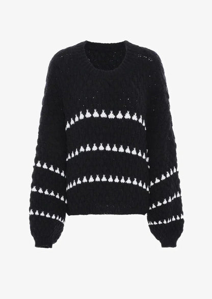 Vintage Inspired Sweater with a Contemporary Edge