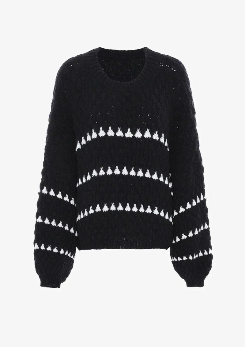 Vintage Inspired Sweater with a Contemporary Edge