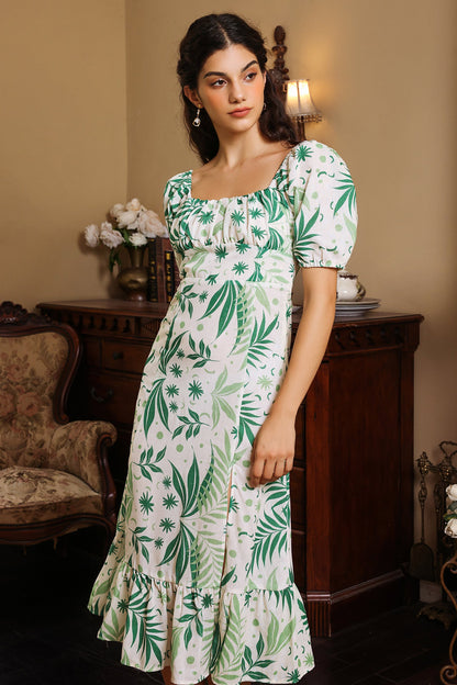 A Vintage Style Dress with Delicate Timeless Details