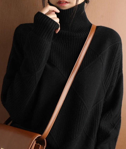Beautifully Finished Sweater in a Timeless Design
