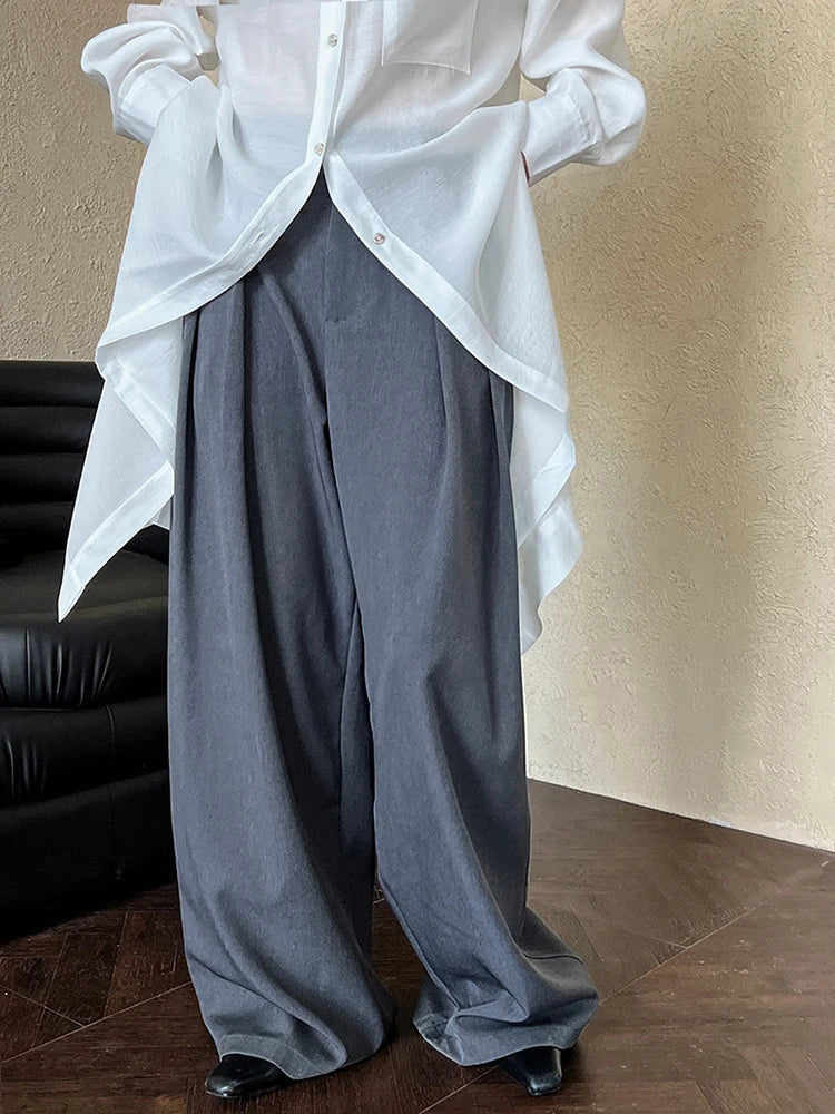 A Vintage Style Trousers with Delicate Timeless Details