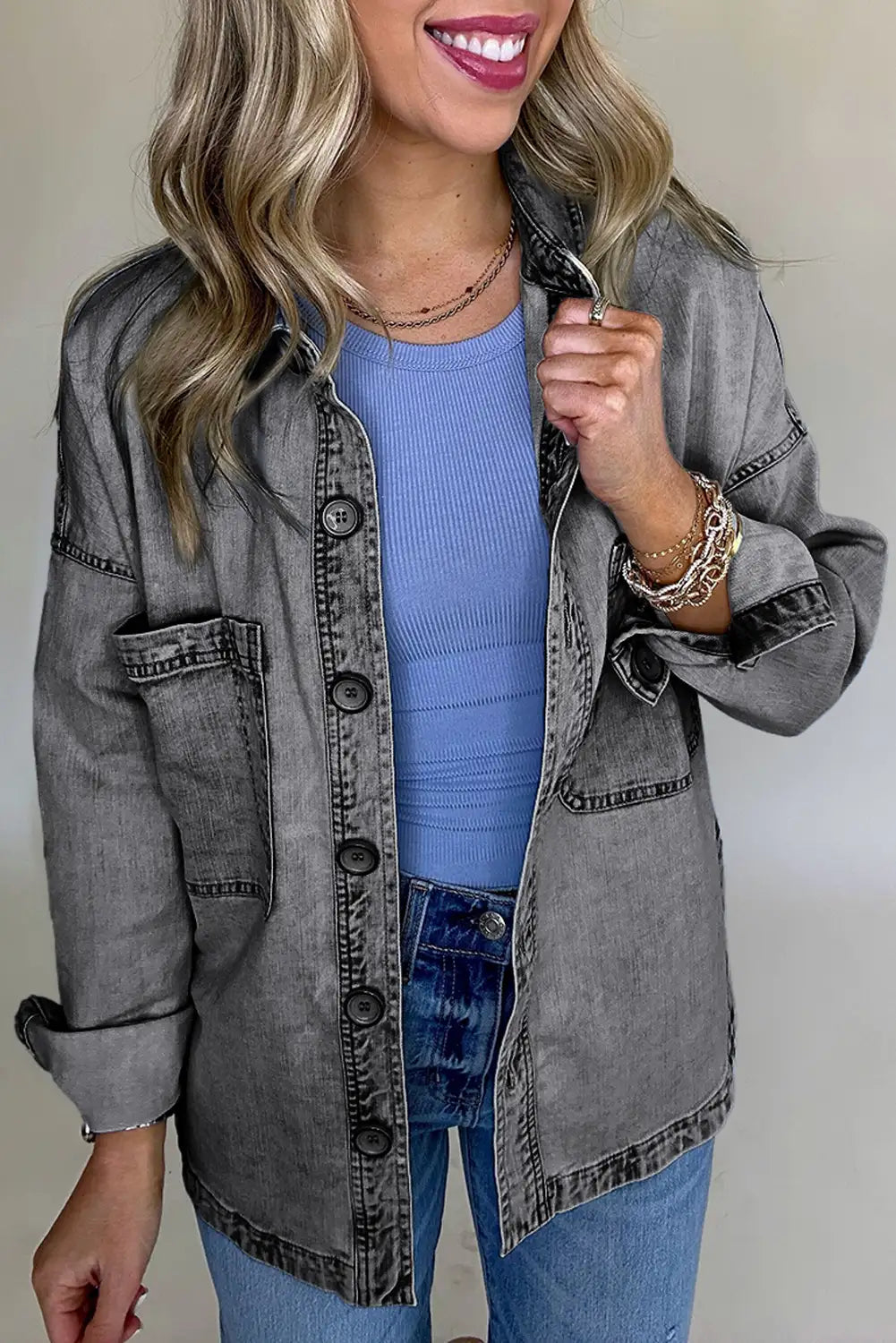 A Vintage Style Jacket with Delicate Timeless Details