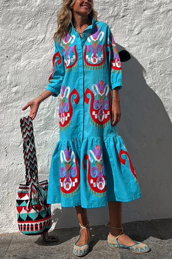 A Vintage Style Dress with Delicate Timeless Details