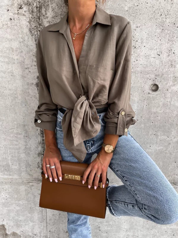 Beautifully Finished Blouse in a Timeless Design