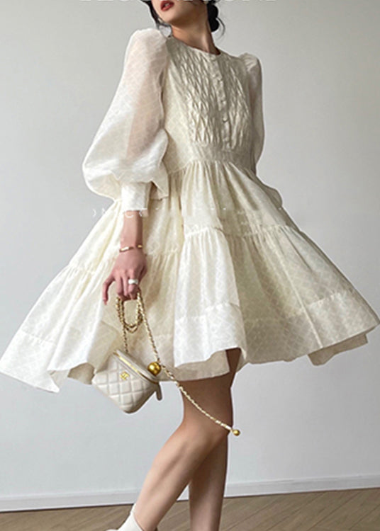 A Vintage Style Dress with Delicate Timeless Details
