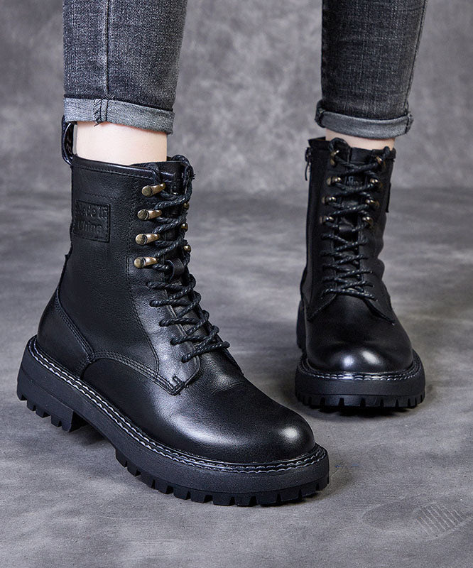 A Vintage Style Boots with Delicate Timeless Details