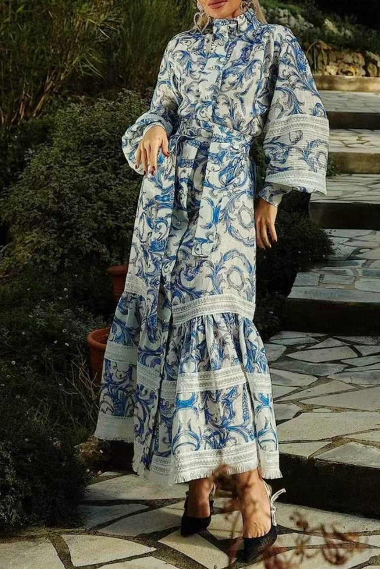 A Vintage Style Dress with Delicate Timeless Details