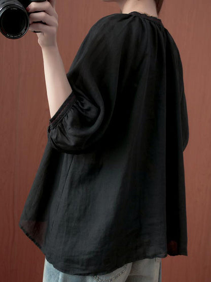 Beautifully Finished Blouse in a Timeless Design