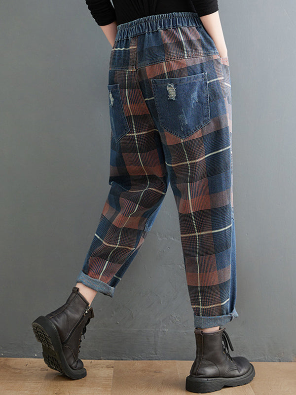 A Vintage Style Pants with Delicate Timeless Details