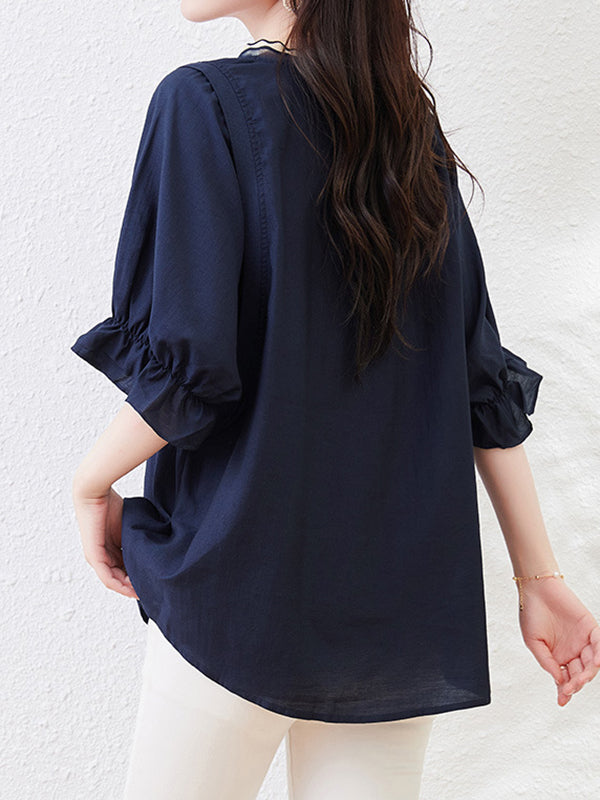 Vintage Inspired Blouse with a Contemporary Edge