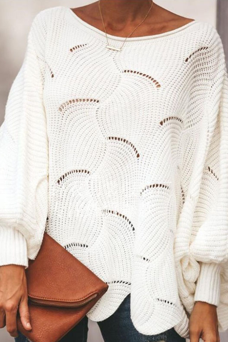 A Vintage Style Sweater with Delicate Timeless Details