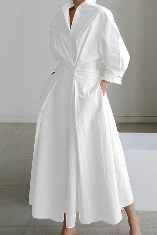 A Vintage Style Dress with Delicate Timeless Details