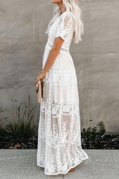A Vintage Style Dress with Delicate Timeless Details