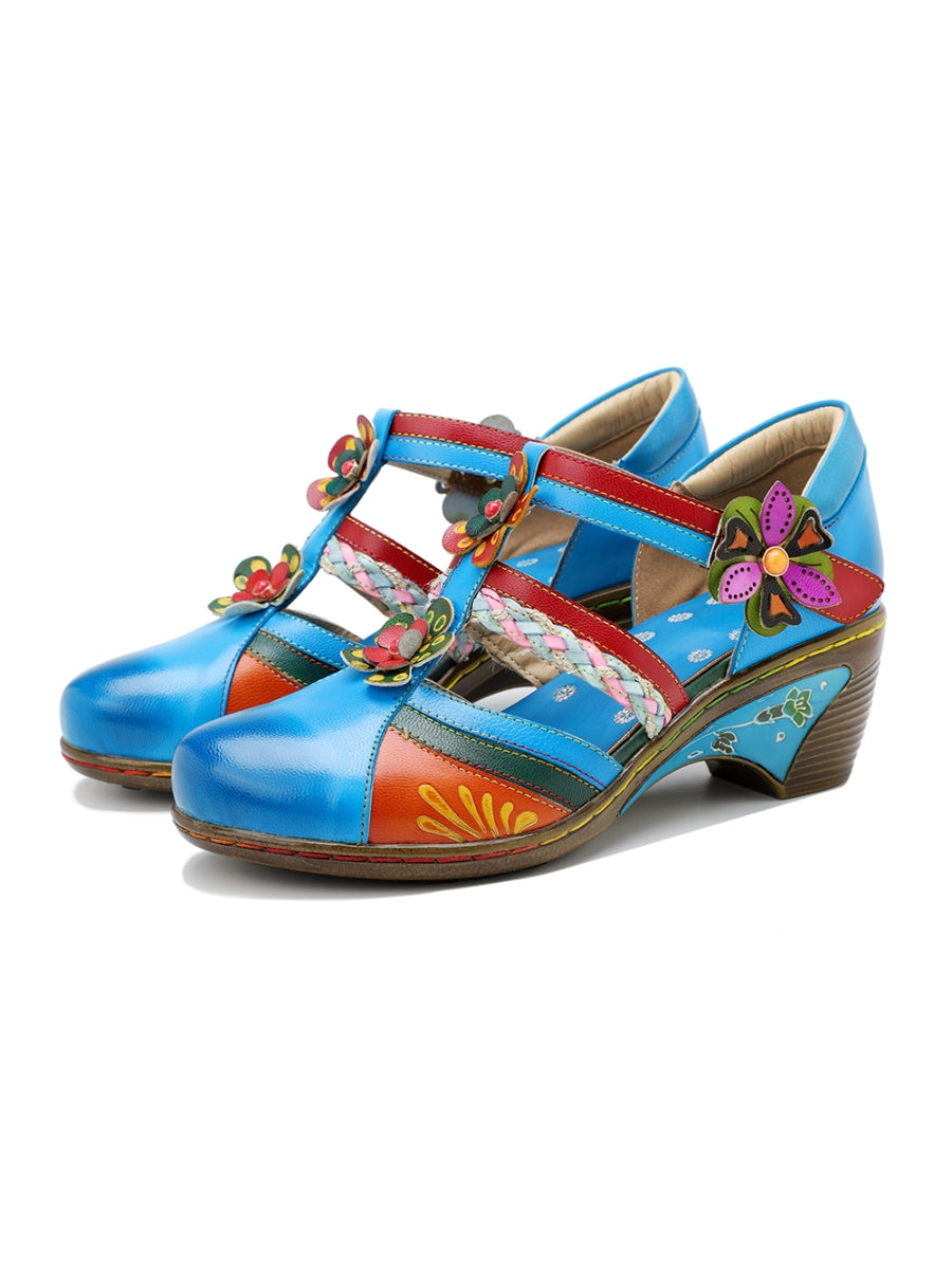 Vintage Inspired Sandals with a Contemporary Edge