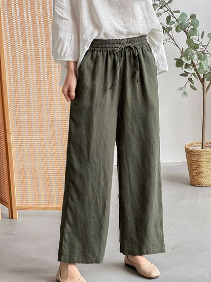 A Vintage Style Pants with Delicate Timeless Details