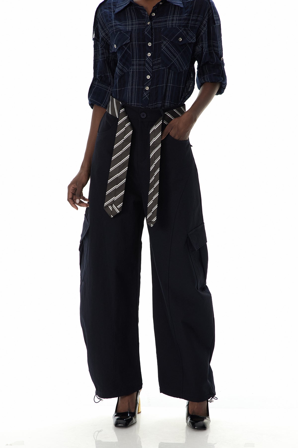 A Vintage Style Pants with Delicate Timeless Details