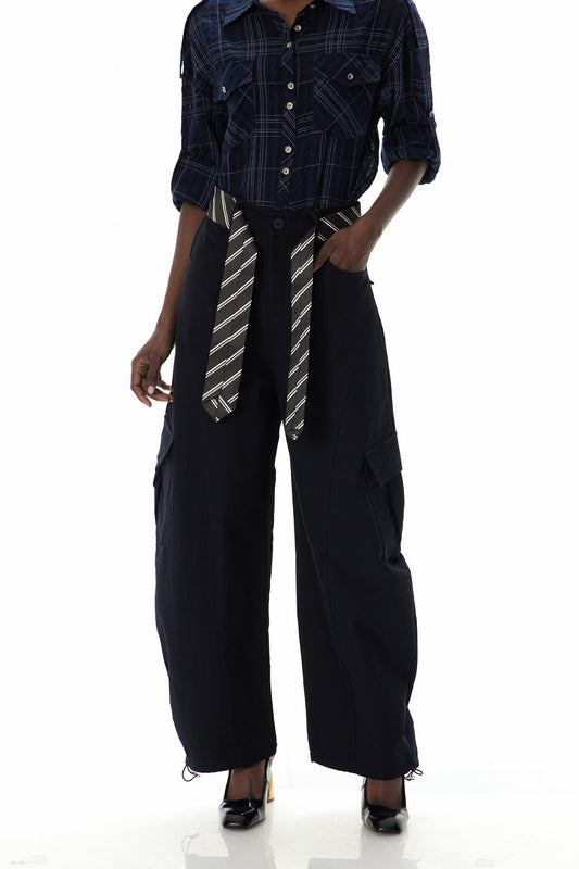 A Vintage Style Pants with Delicate Timeless Details