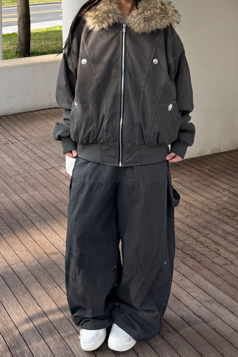 Classic Vintage Jacket with a Flattering Fit