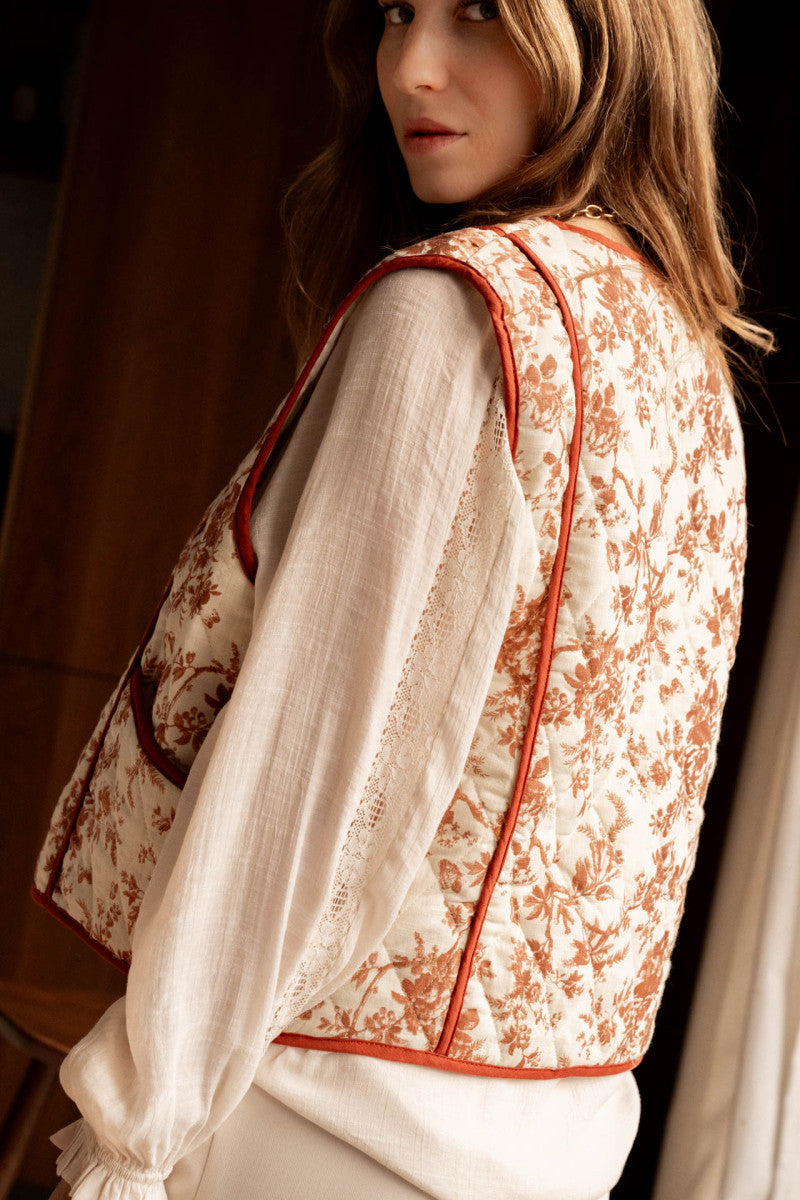 A Vintage Style Coat with Delicate Timeless Details