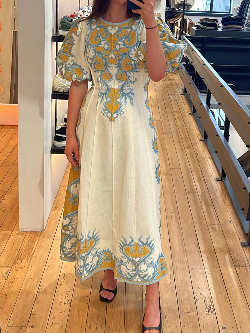 A Vintage Style Dress with Delicate Timeless Details
