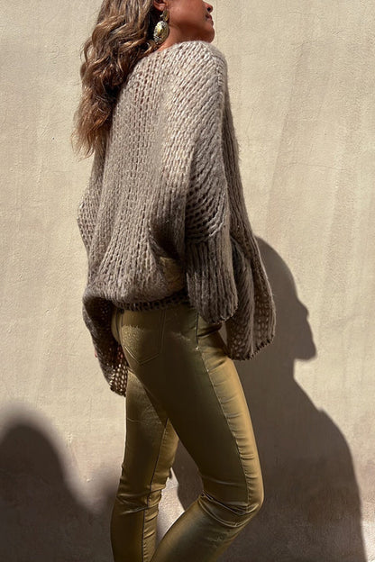 Vintage Inspired Sweater with a Contemporary Edge