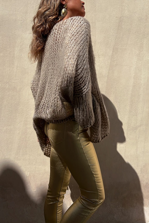 Vintage Inspired Sweater with a Contemporary Edge