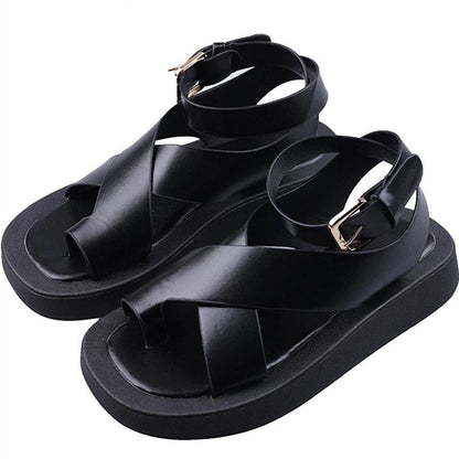 A Vintage Style Sandals with Delicate Timeless Details