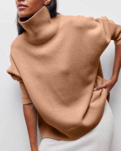 Well Tailored Sweater with a Graceful Silhouette