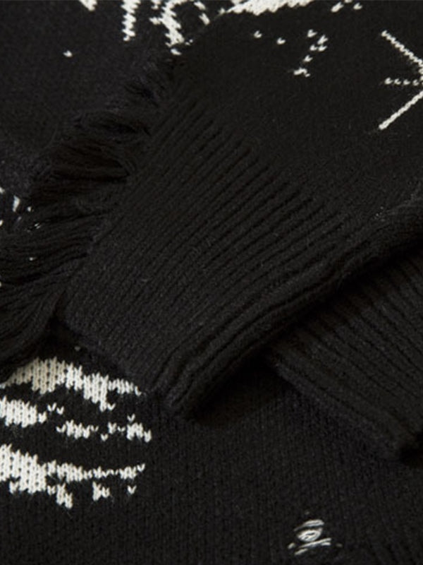 A Vintage Style Sweater with Delicate Timeless Details