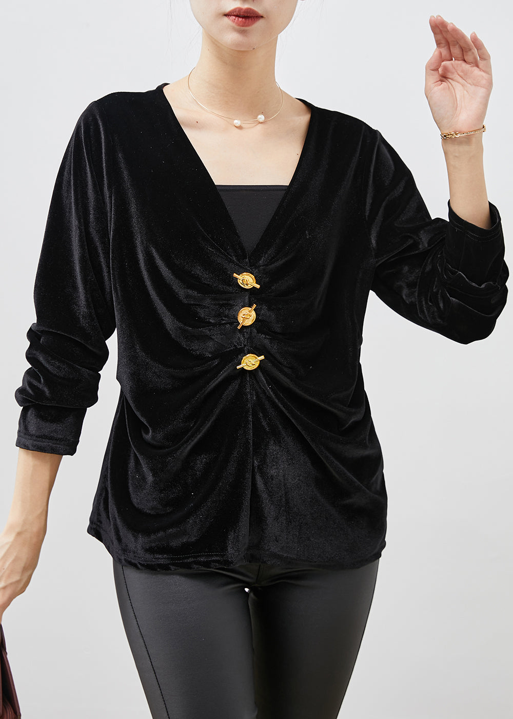 Beautifully Finished Blouse in a Timeless Design