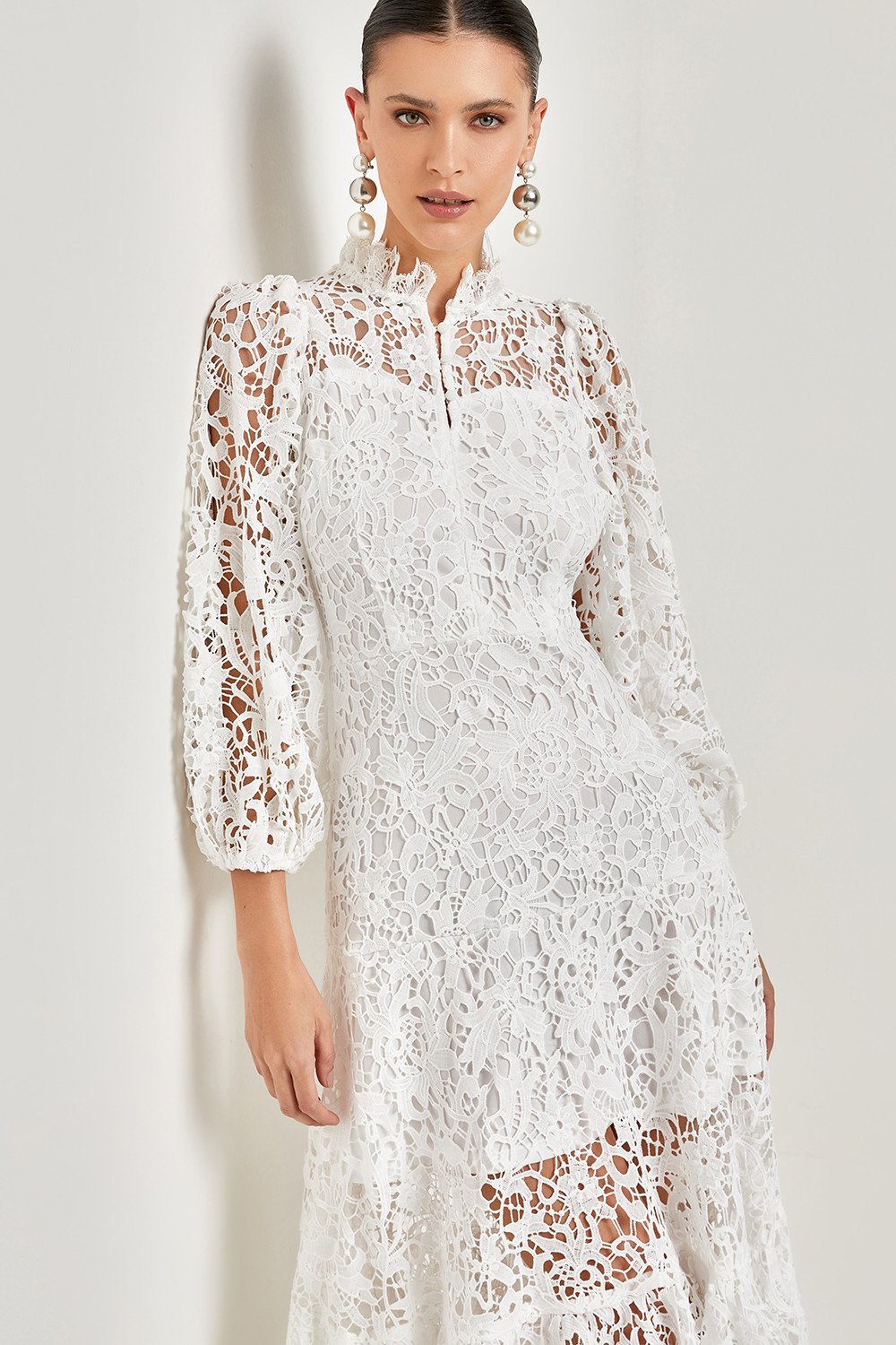 A Vintage Style Dress with Delicate Timeless Details