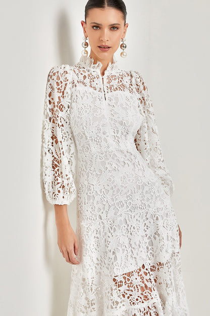 A Vintage Style Dress with Delicate Timeless Details