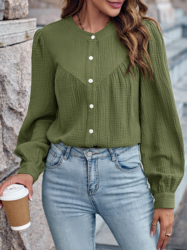 Gracefully Styled Blouse for Any Occasion