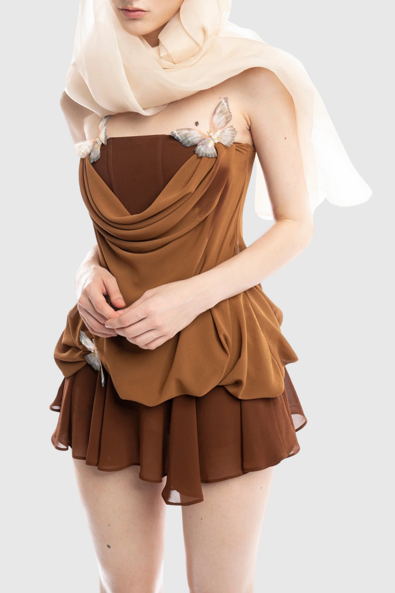 A Vintage Style Dress with Delicate Timeless Details
