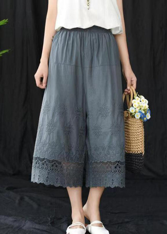 A Vintage Style Pants with Delicate Timeless Details