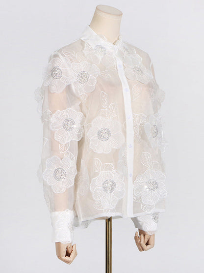 A Vintage Style Blouse with Delicate Timeless Details