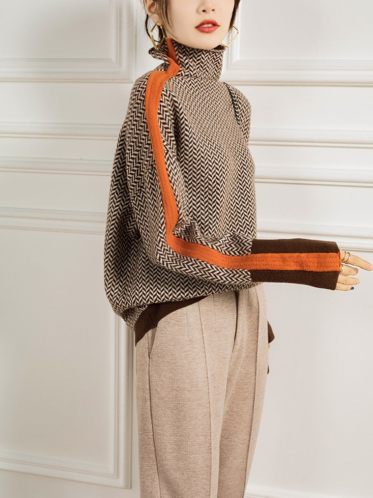 Vintage Inspired Sweater with a Contemporary Edge