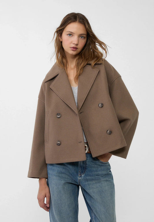 Classic Vintage Coat with a Flattering Fit