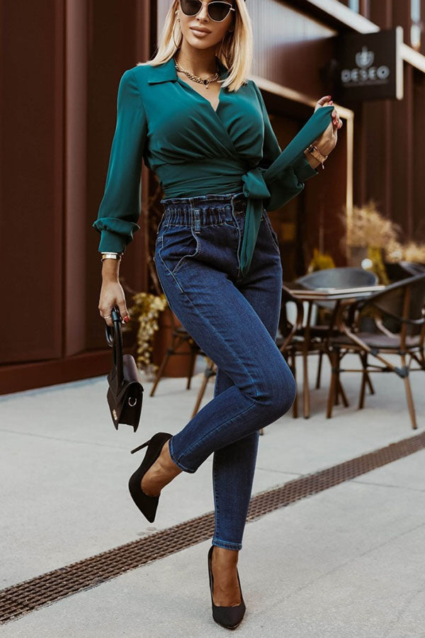 Well Tailored Blouse with a Graceful Silhouette