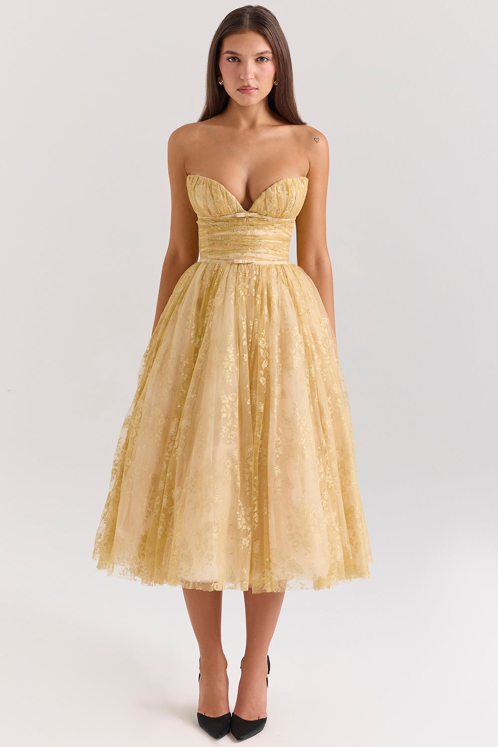 A Vintage Style Dress with Delicate Timeless Details