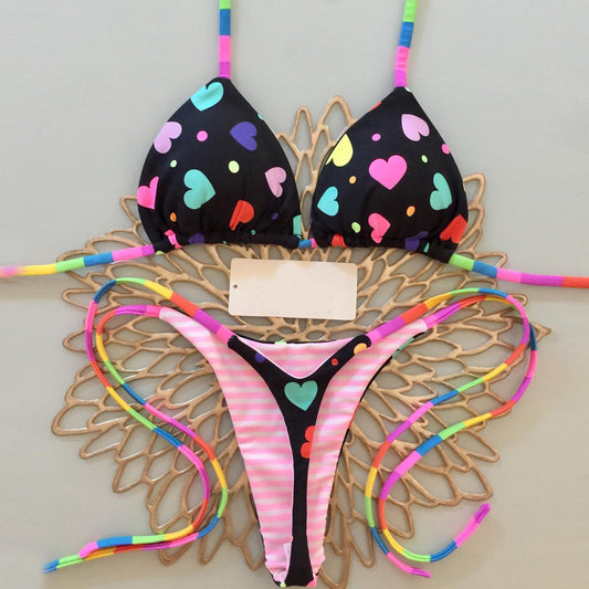 A Vintage Style Bikini with Delicate Timeless Details