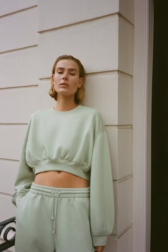 A Vintage Style Sweater with Delicate Timeless Details