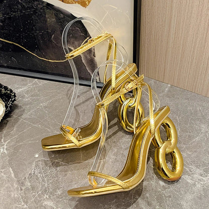 A Vintage Style Heels with Delicate Timeless Details