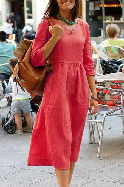 A Vintage Style Dress with Delicate Timeless Details