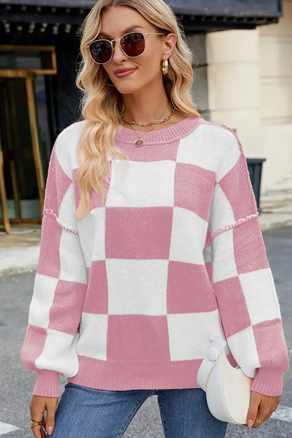 Classic Vintage Sweater with a Flattering Fit