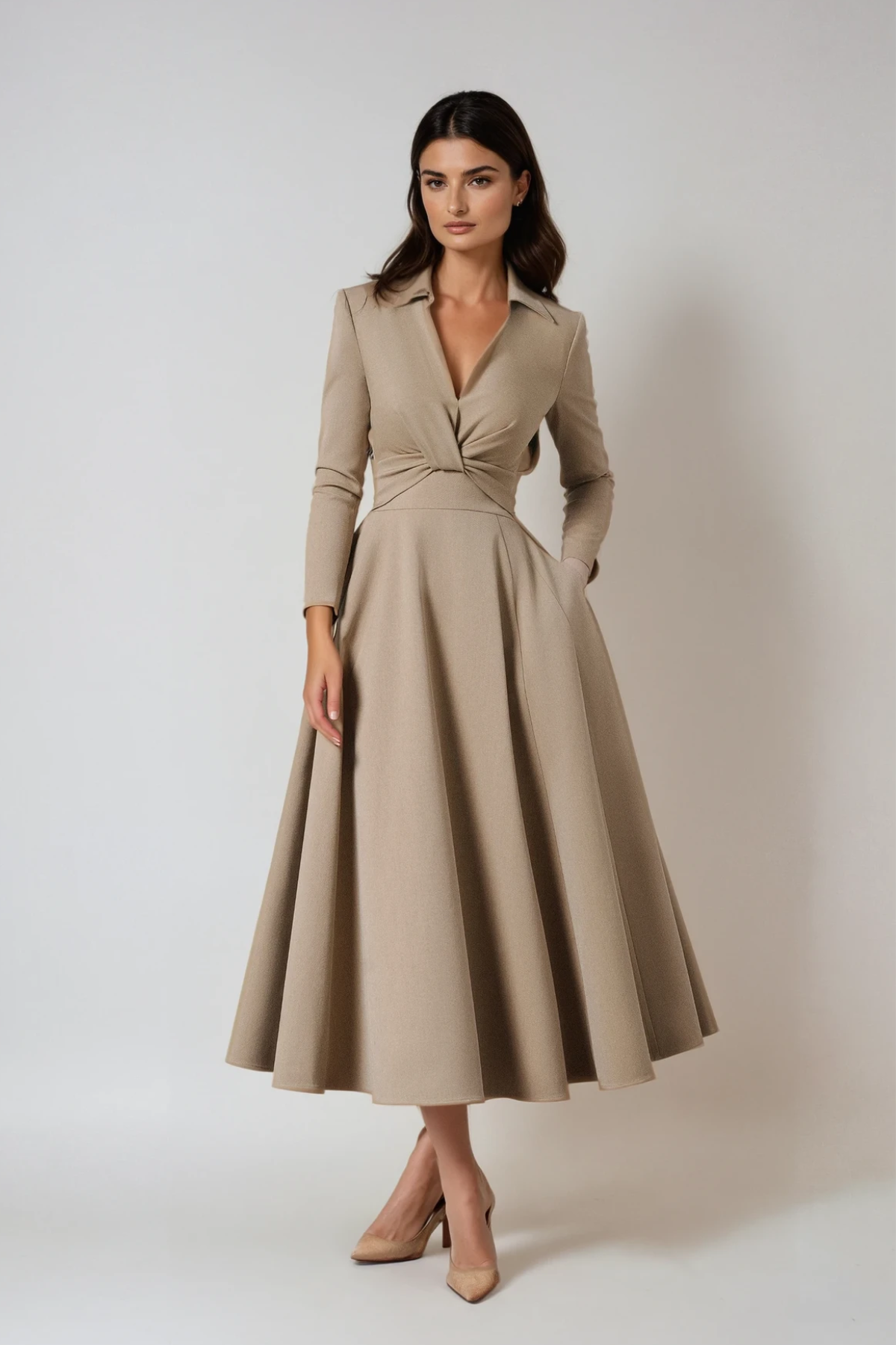 Effortlessly Elegant Dress with a Timeless Design