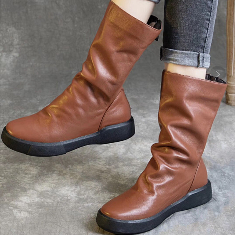 Classic Vintage Boots with a Flattering Fit
